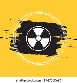 Radioactive Icon Vector Illustration Eps10