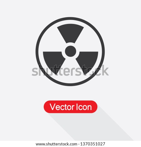 Radioactive Icon Vector Illustration Eps10