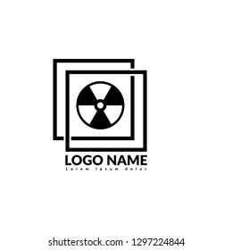 Radioactive logo concept. Designed for your web site design, logo, app, UI