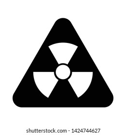Radioactive Nuclear Radiation Warning Sign