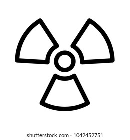 Radioactive Nuclear Symbol