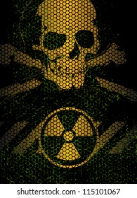 Radioactive sign