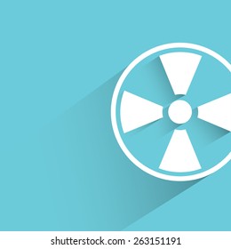 radioactive sign