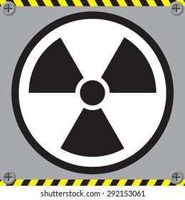 Radioactive sign.
