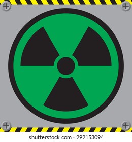 Radioactive sign.