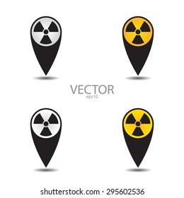Radioactive sign