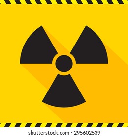 Radioactive sign