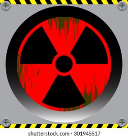 Radioactive sign