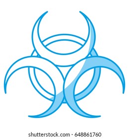 radioactive sign icon