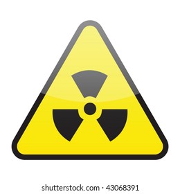 radioactive sign (vector)