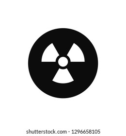 Radioactive symbol icon