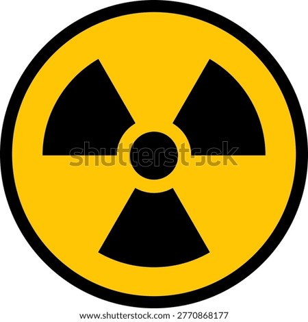 radioactive symbol radiation material and biohazard yellow sign warning printable sign plaque template design