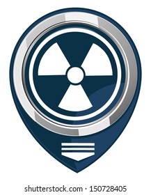 Radioactive vector map pointer