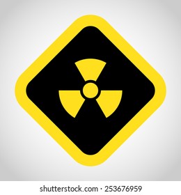 Radioactivity icon great for any use. Vector EPS10.