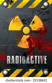 Placa de radiactividad