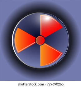 Radioactivity, radioactive sign
