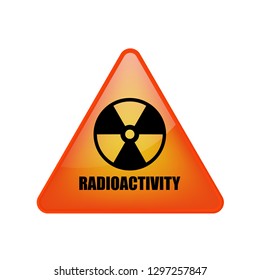 radioactivity road sign