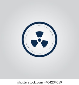 Radioactivity sign