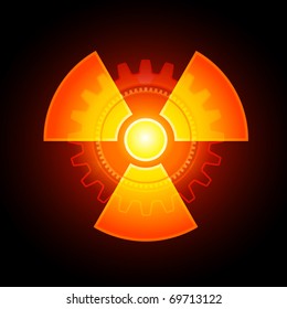 Signo de radiactividad