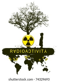 radioactivity tree mutation with child