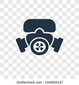 Radioactivity vector icon isolated on transparent background, Radioactivity logo concept