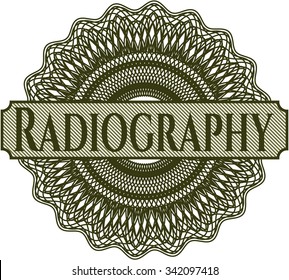 Radiography abstract rosette