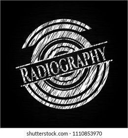  Radiography on blackboard
