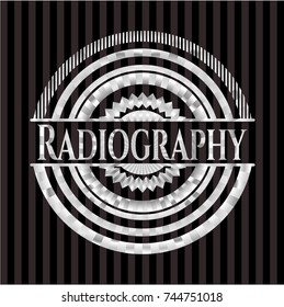 Radiography silvery badge