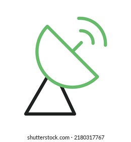 Radiolocator icon vector image. Can also be used for Space. Suitable for mobile apps, web apps and print media.