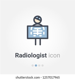 Radiologist Vector Icon