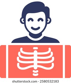 Radiology Icon Element For Design