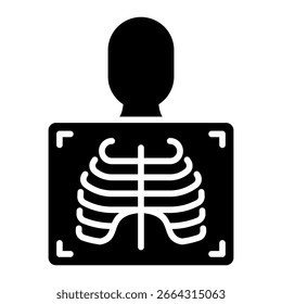 Radiology Icon Element For Design