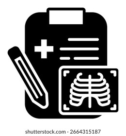 Radiologie-Icon-Element für Design