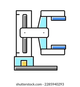 radiology medical equipment color icon vector. radiology medical equipment sign. isolated symbol illustration