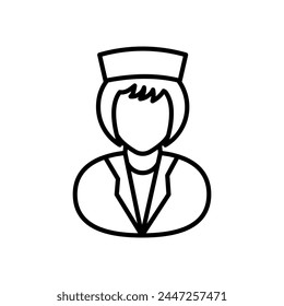 Radiology Technician icon in vector. Logotype
