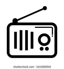 radios icon isolated sign symbol vector illustration - high quality black style vector icons
