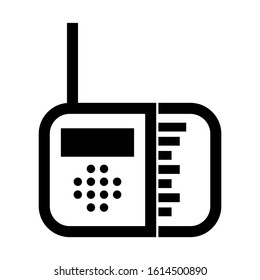 radios icon isolated sign symbol vector illustration - high quality black style vector icons
