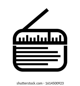 radios icon isolated sign symbol vector illustration - high quality black style vector icons
