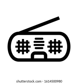 radios icon isolated sign symbol vector illustration - high quality black style vector icons
