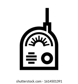 radios icon isolated sign symbol vector illustration - high quality black style vector icons
