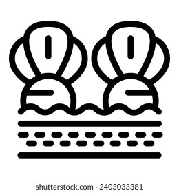 Radish growth icon outline vector. Vegetable farming field. Organic food agriculture
