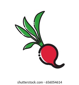 radish icon color