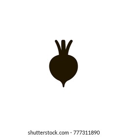 radish icon. sign design
