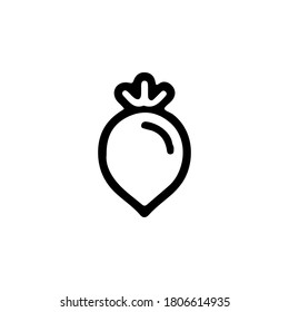 Ilustración vectorial de icono de radar. Icono plano de calidad superior en estilo moderno.