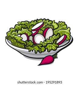 radish salad