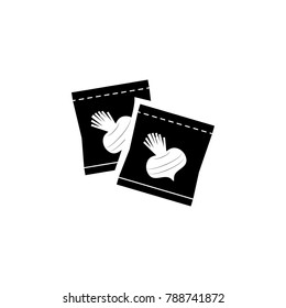 radish seeds in packaging icon. Garden elements. Premium quality graphic design icon. Simple love icon for websites, web design, mobile app, info graphics on white background