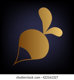 Radish simple icon