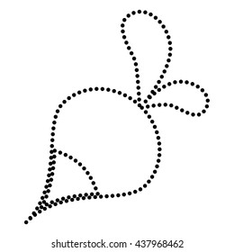 Radish simple sign