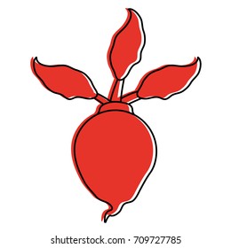 radish vegetable icon image 