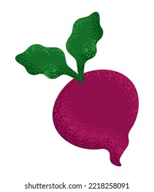 estilo aislado de icono vegetal radical